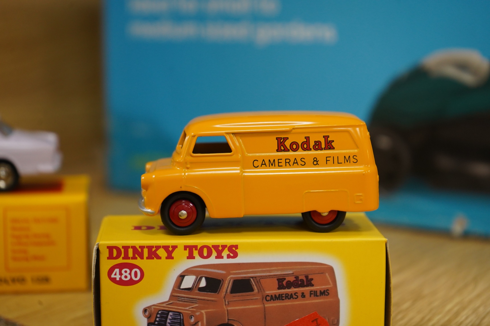 Twenty-two boxed Atlas Dinky Toys, including cars and commercial vehicles, Leyland tankers, sports cars, etc.